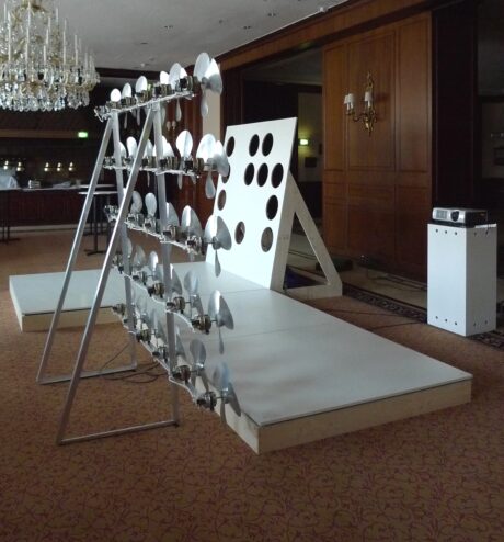 Installation Korrelation Künstler Friedrich Biedermann